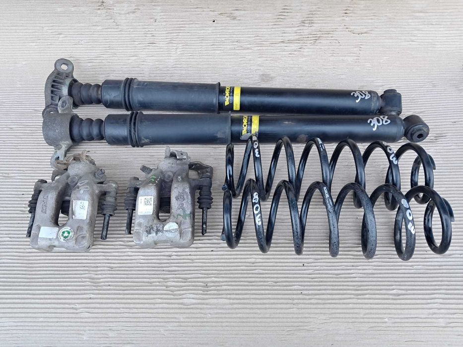 Peugeot 308, set etrieri spate practic noi, arcuri, amortizoare.