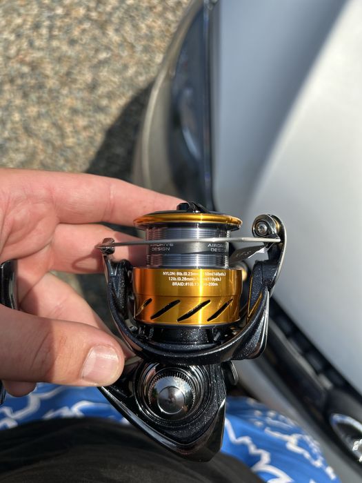 Новая катушка Daiwa Revros 3000