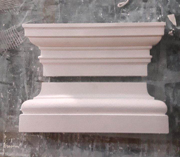 Kamin dekor 3d карниз коллона рамка гипс лепка декор 3д карниз