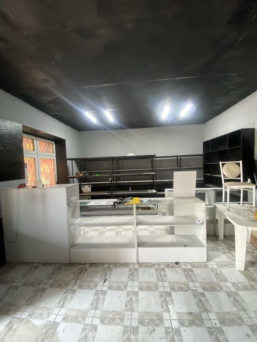 Стилаж и касса полка