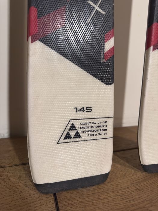 Ски Fischer XTR Pro Mtn X (145 см) с автомати – Отлични за начинаещи