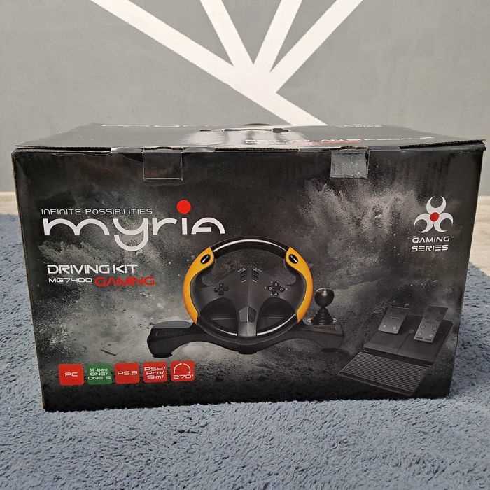 Set volan si pedale Myria MG7400