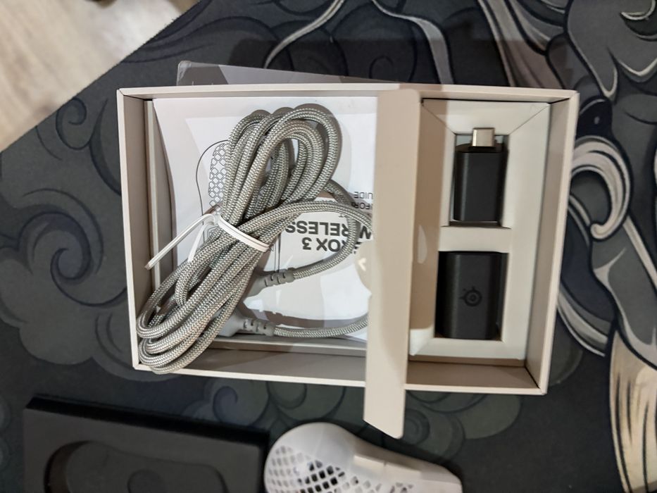 Гейминг мишка SteelSeries Aerox 3 Wireless Ghost Limited Edition