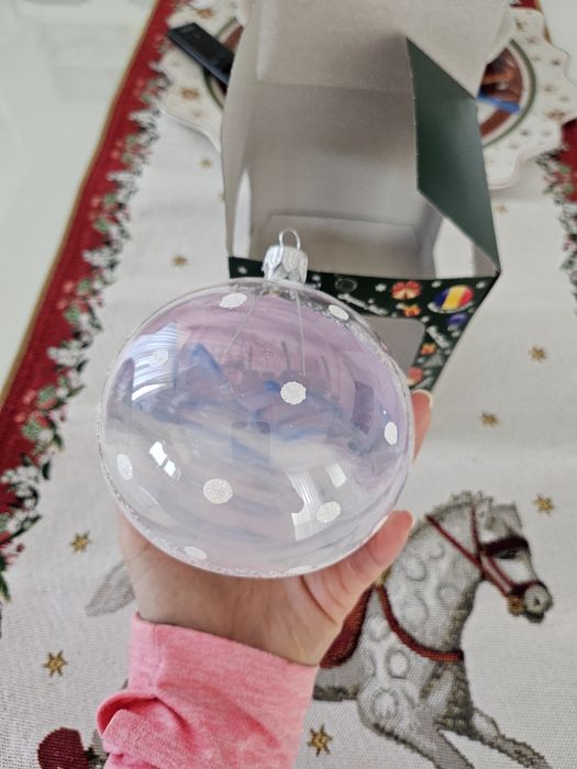 Glob sticla Crăciun