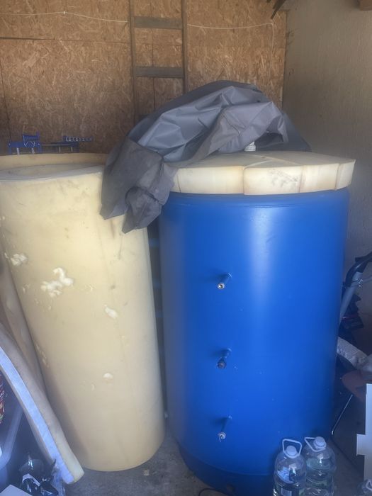 Puffer 1000 L + vas expansiune Aquasystem 100 L + izolație completă