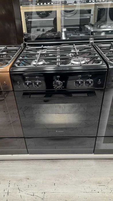 Gefest Газовая плита Модернизированная Цвет :  черный  Доставка