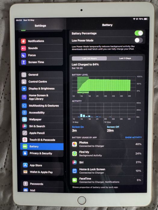Vand Ipad pro 10.5 inch 256 GB si Apple Pen 1 gen