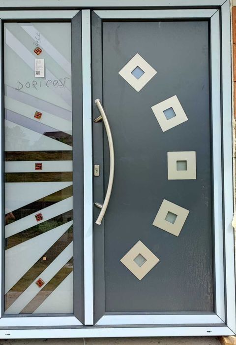 Tâmplărie PVC, cu sticla termopan/tripan