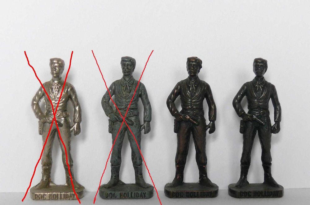 Метални войници и фигурки от шоколадови яйца Киндер, Ландрин и Балабан