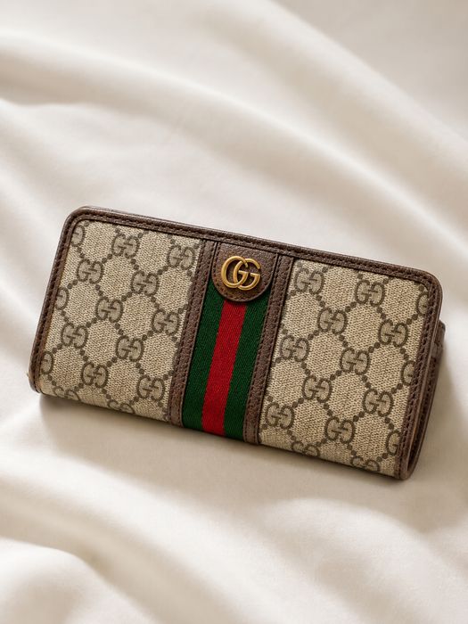 Оригинальный кошелек Gucci Ophidia GG Continental