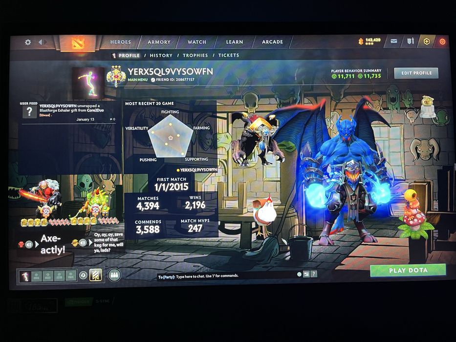 Steam account с играми