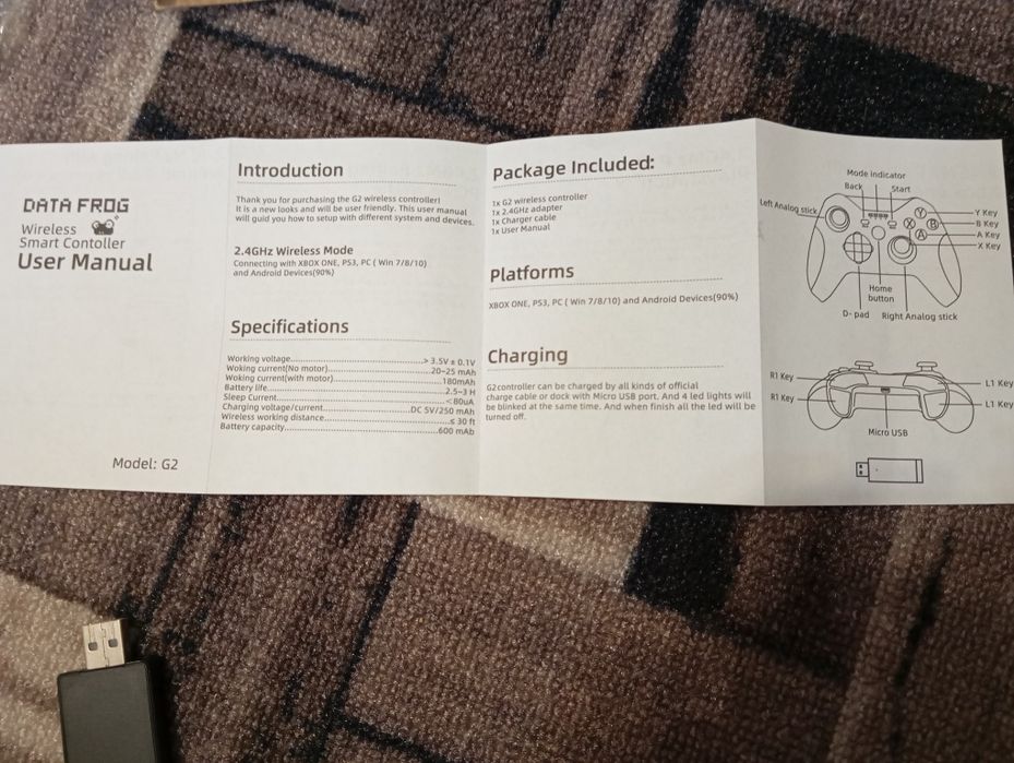 Игровой джойстик Wireless controller G2