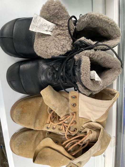 Б/у бушлат военный и берцы 43 размера