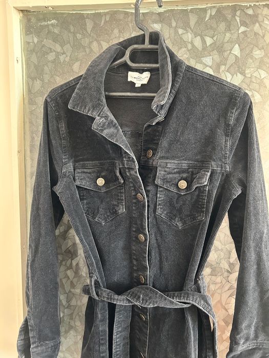 Черна джинсова рокля