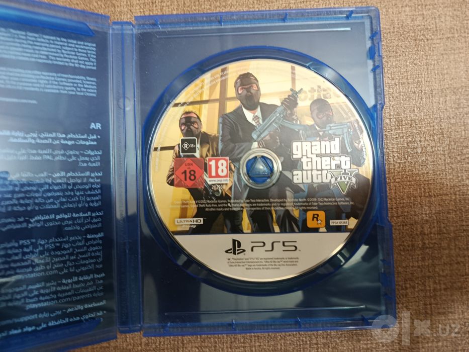 Продам GTA 5 на PS5