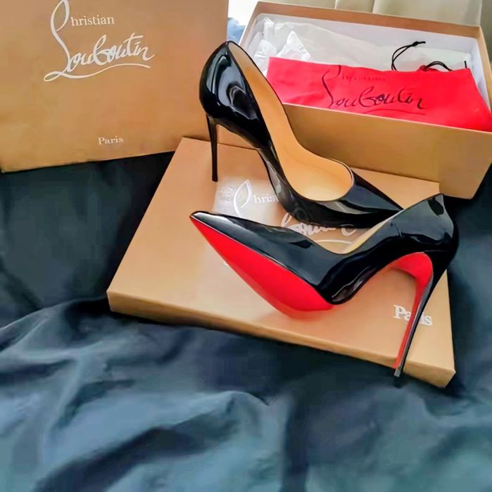 Christian Louboutin 38 номер класическите токчета 12см