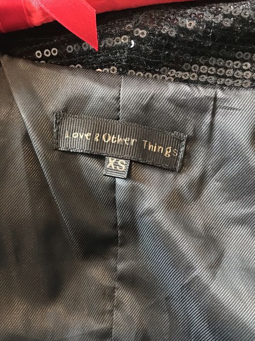 Rochie cocktail neagra paiete eleganta