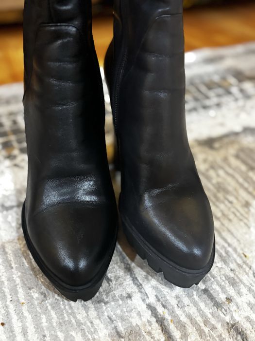 Продам сапоги зима кожа 36 р