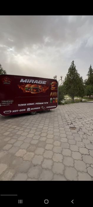 Food track fast food uchun tayyor biznes