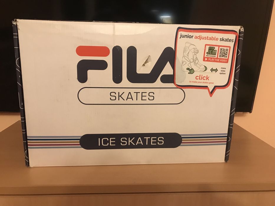 Patine Fila pt. gheata, reglabile mas.31-35, NOI