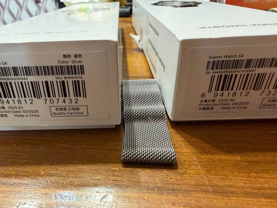 Смарт часовник xiaomi s4 95 E Бройката Сгаранция до август 2027г.