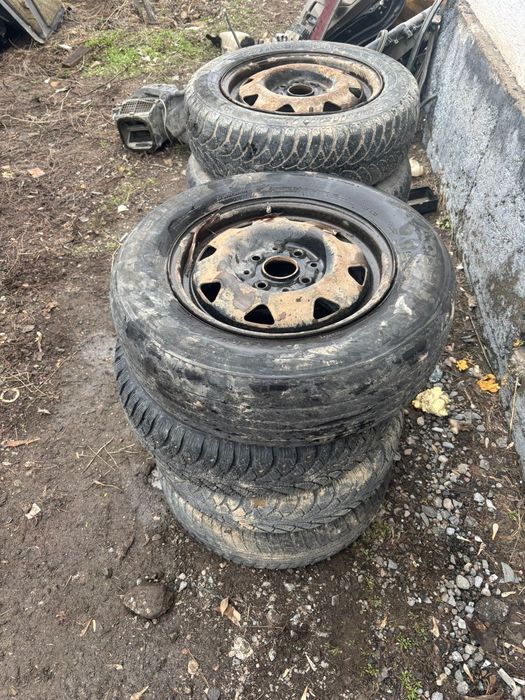 Диски с покрышками ауди 80