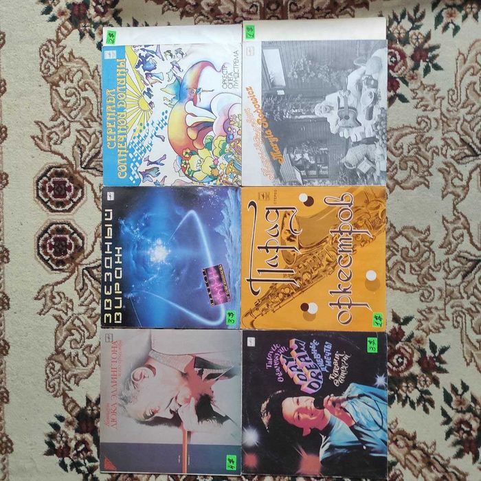 Виниловые пластники.