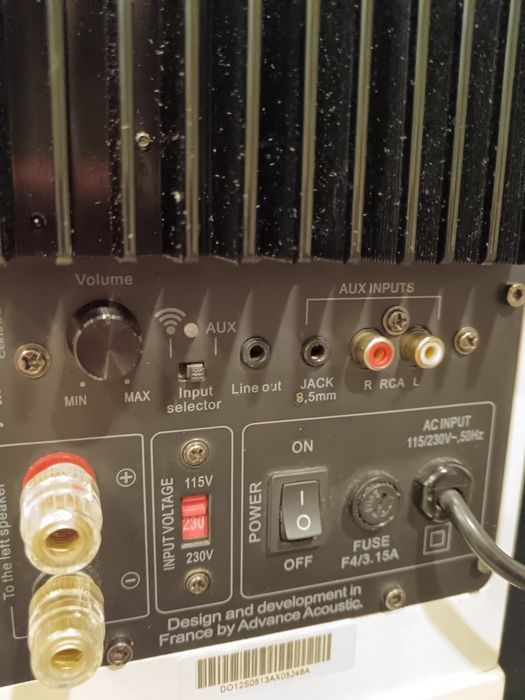 Boxe raft wireless Advance Acoustic air 50