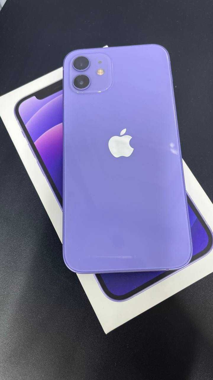 Продам Apple iPhone 12, Purple, 128 Gb (Аксу): 130 000 тг. - Мобильные  телефоны / смартфоны Аксу на Olx