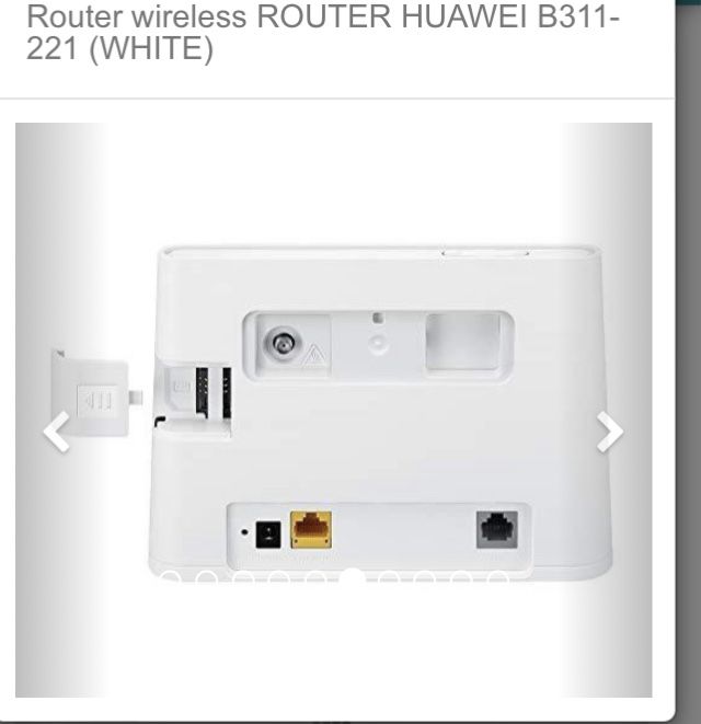 Router wireless ROUTER HUAWEI B311-221 (WHITE)