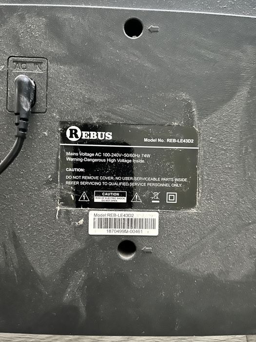 REBUS  Smart TV 43дюйм