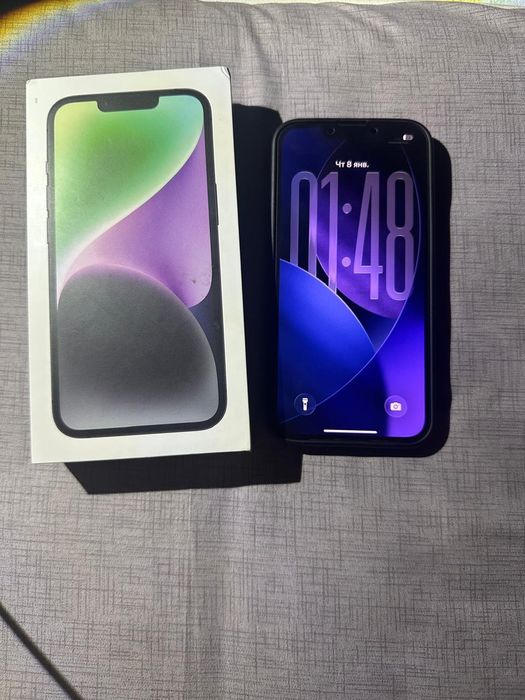 Айфон 14 128 гб каробка есть