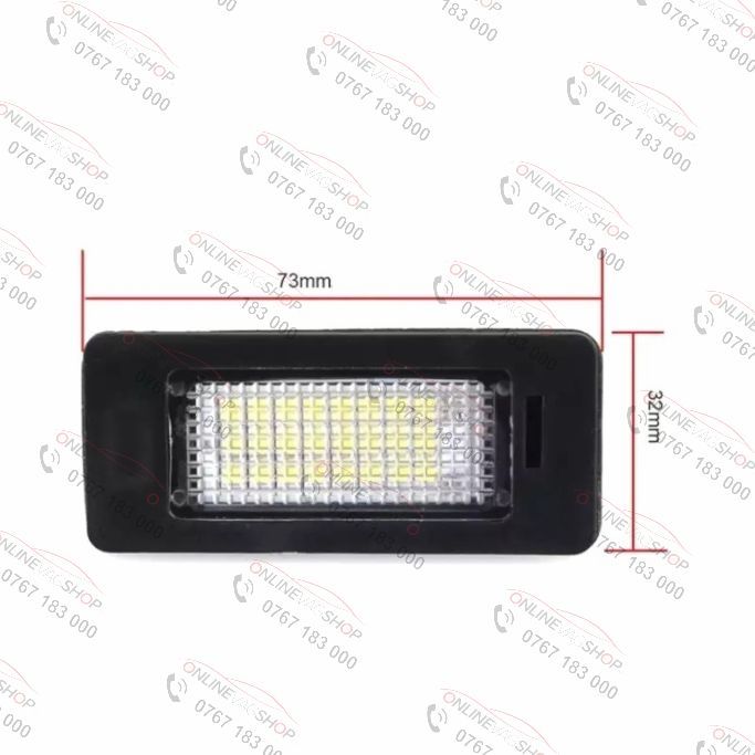 Set lampi numar LED BMW E90 E60 E61  E70 E71, E39, E91, E92, E93