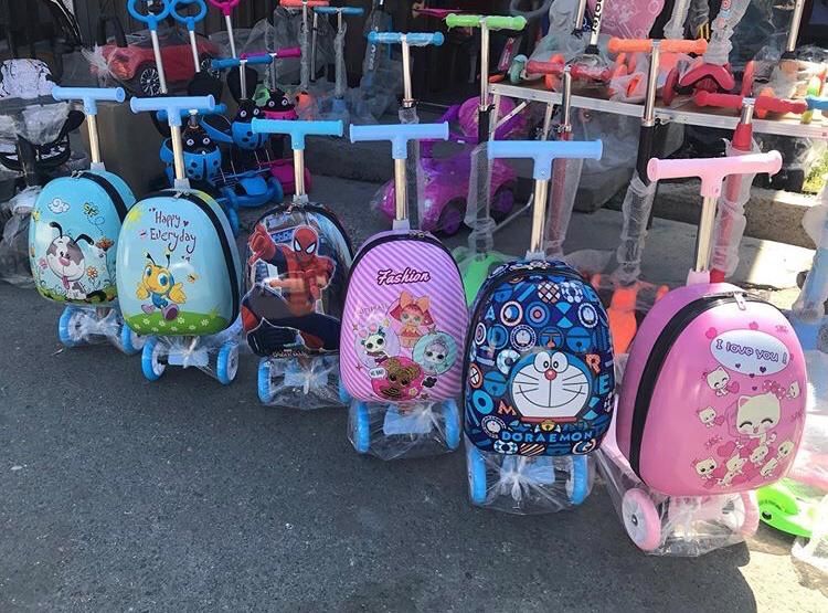 Самокаты с рюкзачком