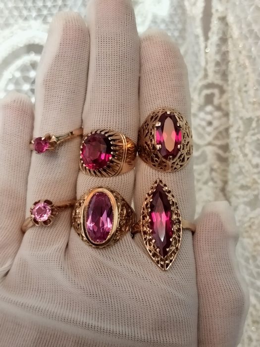 Советские кольца 583 пробы