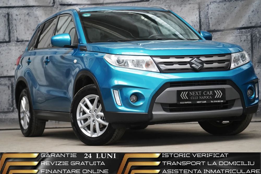 Suzuki Vitara GARANTIE 24 LUNI*RATE*Revizie*120Cp*Led*Navi*Camera*Incalzire
