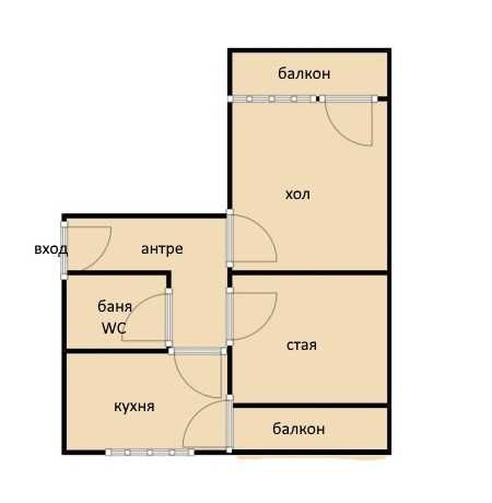 Дава се под наем Двустаен апартамент в София, Люлин 4 - 65 кв.м за 800 € - Снимка #10