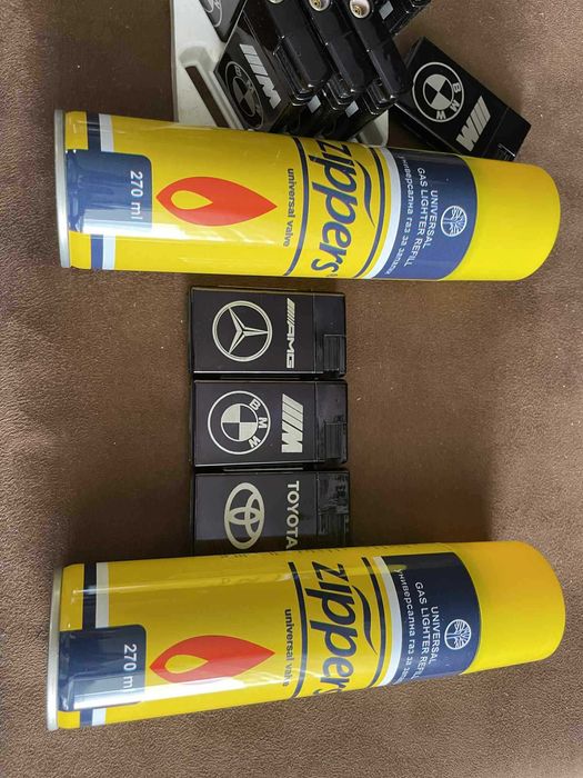 Метални запалки- BMW, Mercedes, Toyota