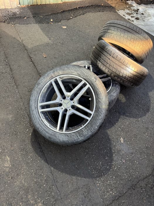 Диски с резиной r17 amg