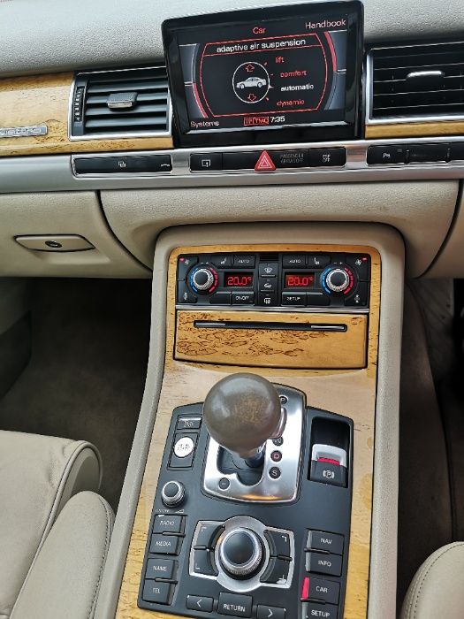 Elemente interior Audi A8 2008, oglinda, plafoniera, parasolare stalpi