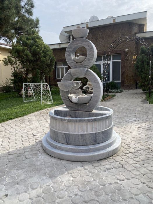 Фонтаны из натурального камня