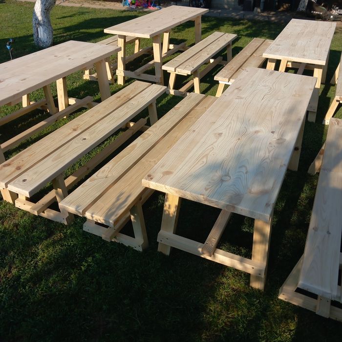 Маса с две пейки