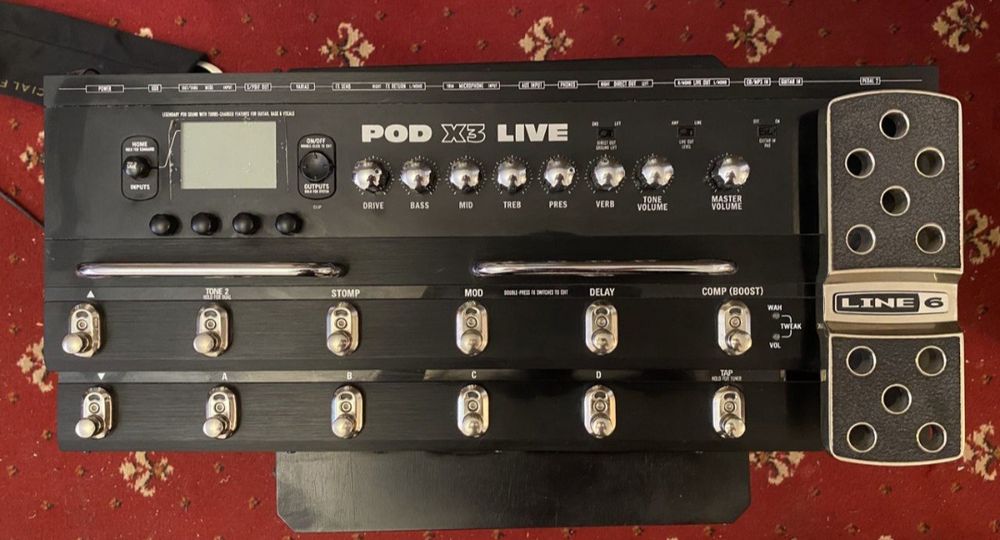 Гитарный процессор Line 6 x3 live
