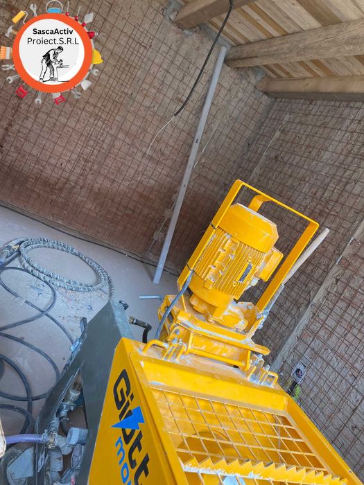 Tencuială Mecanizată la Drept – Finisaje de Înaltă Precizie