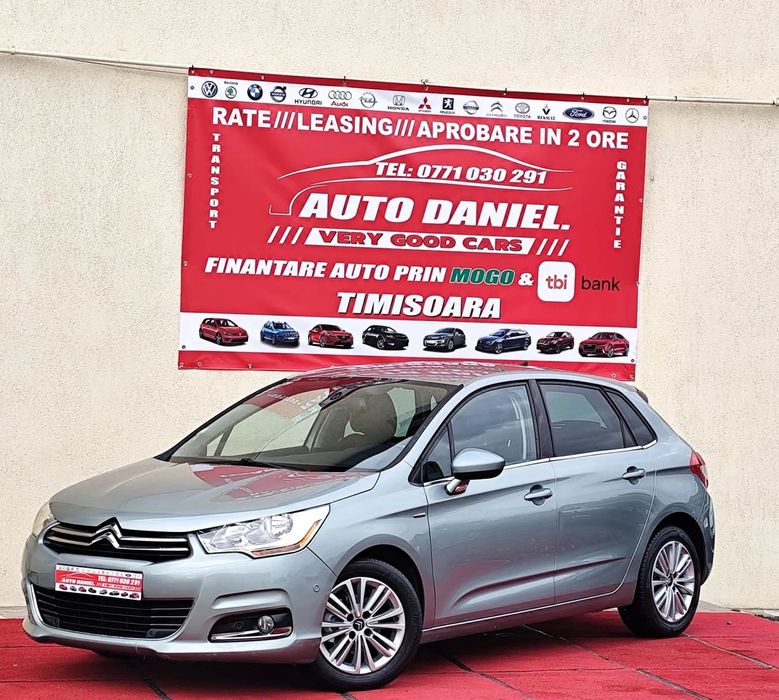 Citroën C4 EXCLUSIVE 1.6 Diesel 90 Cp 2011 Euro 5 Rate Fixe/Livrare/Garantie