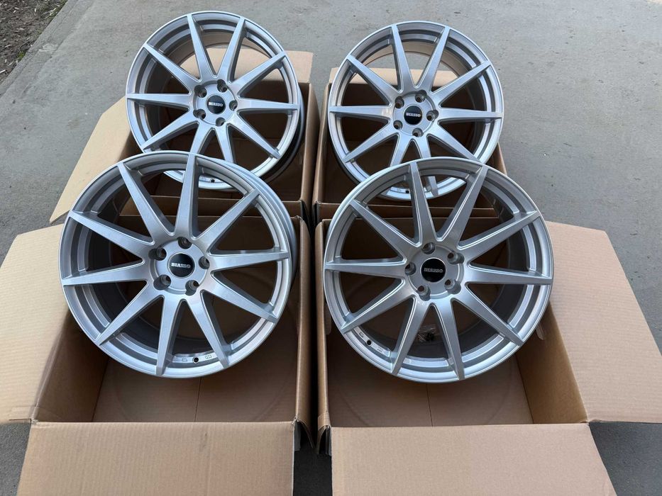 4 бр. чисто нови алуминиеви джанти BIASSO 19'' 5x112 , ф66.6 ,ET32, 8J