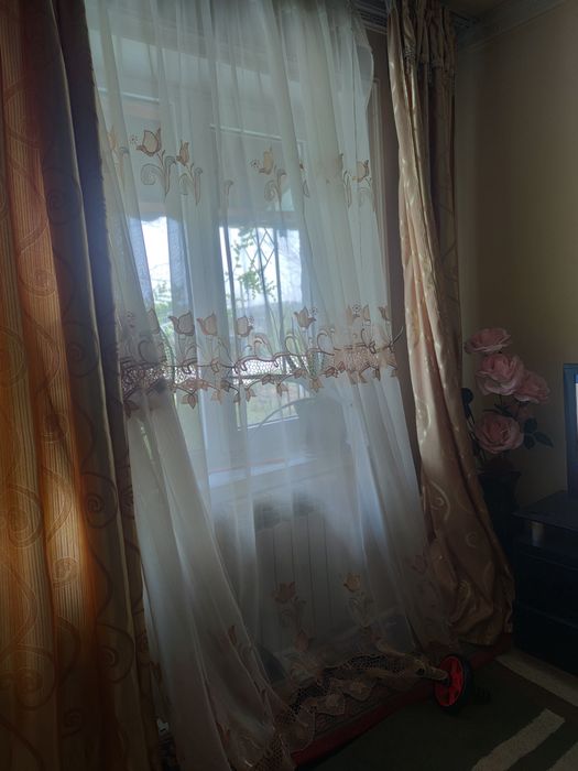 Продается занавески+тюль sotiladi parda va tul