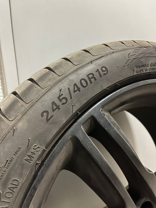 Джанти 19”5x112x66.6 с нови гуми !!!