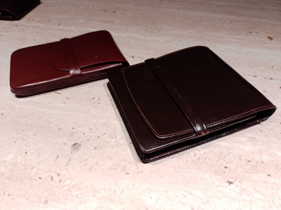 Etui/port trabuc lux, din piele pt trabucuri CORONA/ROBUSTO+CADOU