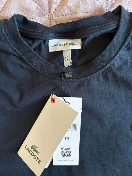 Нова Мъжка Тъмно Синя Тениска - Лакоста размер М